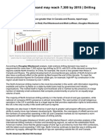 Global land rig demand may reach 7,300 by 2015 | Drilling Contractor