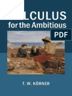 Koerner T.W.-Calculus for the Ambitious-CUP (2014).pdf