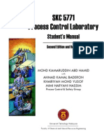 Process Control Laboratory-Student's Manual
