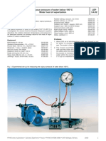 LEP 3.4.02 Vapour Pressure of Water Below 100 °C Molar Heat of Vaporization