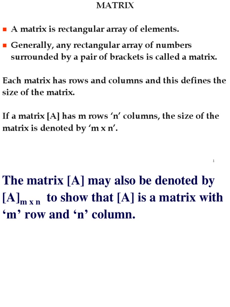 5.matrix Algebra PDF Matrix (Mathematics) Determinant
