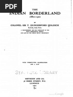 1901 The Indian Borderland - 1880-1900 by Holdich S PDF