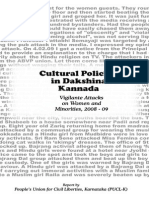 Cultural Policing in Dakshina Kannada 