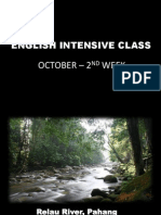 English Intensive Class: October - 2 Week