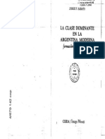 SABATO, Jorge - La Clase Dominante en La Argentina Moderna (Intro y Cap. II) PDF