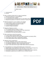 MCEM Original Practice MCQs No2