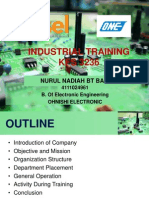 Presentation Industrial Training