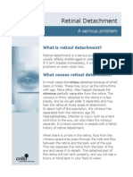 Retinal Detachment: A Serious Problem