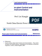 Power-Plant Control and Instrumentation: Prof. Liu Xiangjie