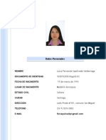 CV - Luisa Fernanda Sepúlveda Saldarriaga