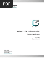 Application Server Provisioning