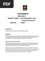 Assignment: Mba Sem 4