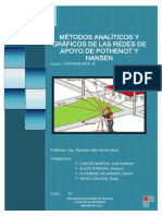 Metodos Analiticos y Graficos de Pothenot y Hansen