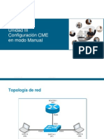 Unidad IIId - Configuración CME en Modo Manual PDF