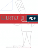GourmetToGo Food Delivery