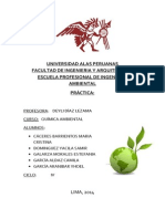 Primer Informe Quimica Ambientall