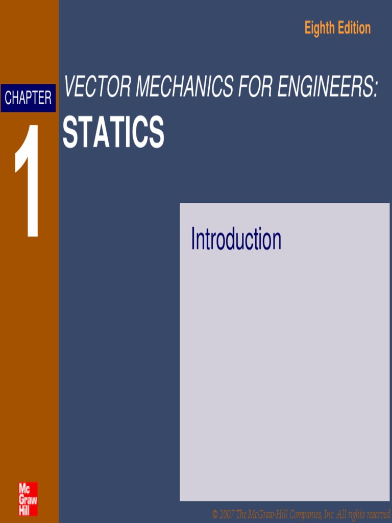 Chapt1 Overview of Statics | PDF | Newton's Laws Of Motion | Mass