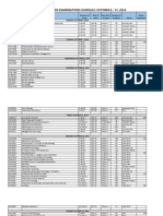 Final Mid-Semester Examinations Schedule For Website