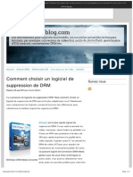 Comment Choisir Un Logiciel de Suppression de DRM