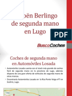 Citroën Berlingo de Segunda Mano en Lugo PDF