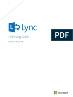 Lync 2013 Basic Licensing Guide