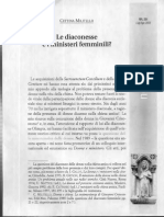 Le Diaconesse e I Ministeri Femminili PDF