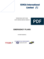 ICHCA part 6 Emergency Plans