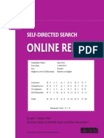Self Directed Search PDF