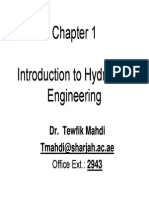 Chapter 1- Introduction to Hydraulics 