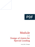 Design of Joints for Special Loading
