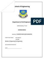 Civil Engineering Lab Report Flakiness and Elongation Tests