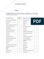 Nomenclator de Grupos de Riesgo PDF