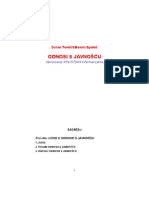 Zoran Tomić ODNOSI S JAVNOŠĆU Upravljanje POLITIČKIM Informacijama