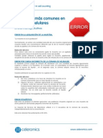 Errores Conteo Celular PDF