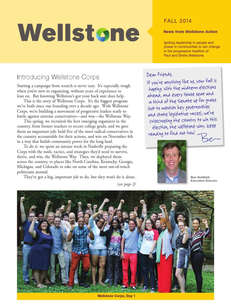 Building Progressive Leaders with Wellstone | PDF | Leadership | Elections