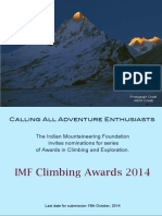 IMF Climbing Awards 2014