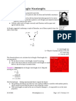 Lesson 36: de Broglie Wavelengths