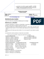 Examen de Fin de Module Controle de Gestion Tsge PDF