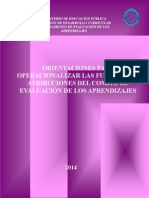 Orientaciones para Los Comités de Evaluación 2014 PDF