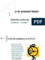 How To Present Islam: Definition of Da'wah