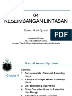 04 Sisprod - Line Balancing