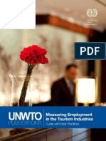 Measuring Employment in The Tourism Industries