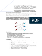 Método de Transporte para Evaluar Opciones de Localización