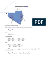 Bending of Kirchhoff