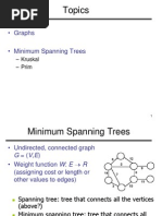 Prims and Kruskals Algorithm