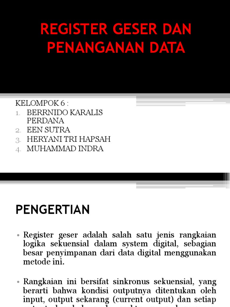 Register Geser dan Penanganan Data PLC | PDF