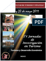 IV Jornadas de Investigación en Turismo: Turismo y Desarrollo Económico