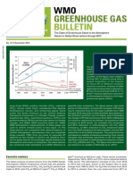 WMO GREENHOUSE GAS BULLETIN