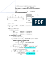 Ejercicio de Deflexion - Concreto Armado I