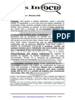 OAB Resumo - Direito Do Trabalho PDF